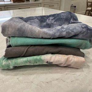 4 size large shirts Purchased from Tilly’s